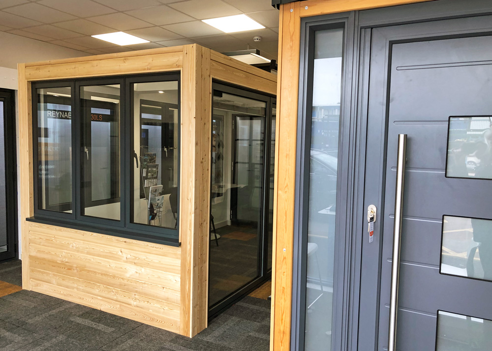 Exeter Trade Aluminium showroom